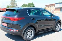 Kia Sportage 2015-2021 Side Bars BB002 Black (2 pcs, Stainless Steel) photo 3