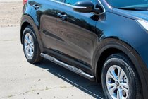 Kia Sportage 2015-2021 Side Bars BB002 Black (2 pcs, Stainless Steel) photo 4