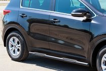 Kia Sportage 2015-2021 Side Bars BB002 Black (2 pcs, Stainless Steel) photo 1