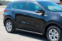 Kia Sportage 2015-2021 Side Bars BB002 Black (2 pcs, Stainless Steel) photo 5