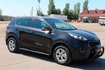 Kia Sportage 2015-2021 Side Bars BB002 Black (2 pcs, Stainless Steel) photo 2