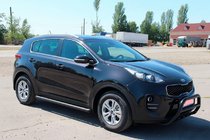 Kia Sportage 2015-2021 Side Bars BB001 Black (2 pcs, Stainless Steel) photo 2