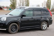 Nissan X-trail T31 2007-2014 Side Bars BB002 Black (2 pcs, Stainless Steel) photo 3