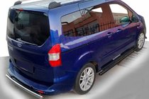 Ford Courier 2014-2023 Side Bars Black (2 pcs, stainless steel) photo 1