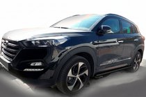 Hyundai Tucson TL 2016-2021 Side Bars Black (2 pcs, stainless steel) photo 2