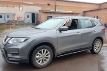 Nissan X-trail T32/Rogue 2014-2021 Side Bars Black (2 pcs, Stainless Steel) photo 6