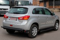 Mitsubishi Eclipse Cross 2017- Side Bars BB002 Black (2 pcs, Stainless Steel) photo 3