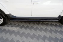 Renault Duster 2018-2024 Side Bars BB002 Black (2 pcs, Stainless Steel) photo 1