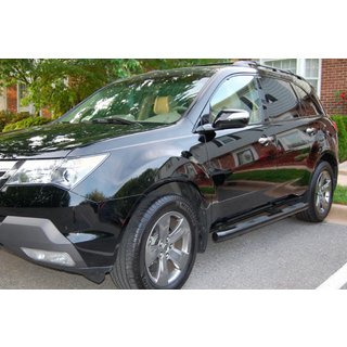 Side Bars Black (2 pcs, Stainless Steel) Acura MDX 2007-2013 photo 2
