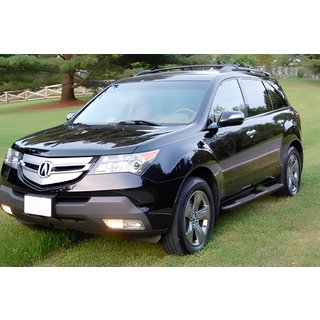 Side Bars Black (2 pcs, Stainless Steel) Acura MDX 2007-2013 photo 1
