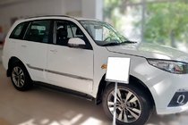 Chery Tiggo 3 2005- Side Bars Black (2 pcs, stainless steel) photo 3