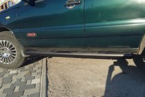 Chevrolet Niva 1998-2020 Side Bars Black (2 pcs, Stainless Steel) photo 5