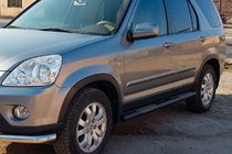 Honda CRV 2001-2006 Side Bars Black (2 pcs, stainless steel) photo 2