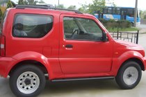 Suzuki Jimny 1998-2018 Side Bars Black (2 pcs, stainless steel) photo 1