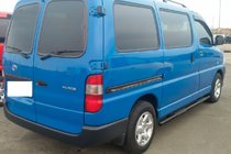 Toyota HiAce Side Bars Black (2 pcs, stainless steel) photo 2
