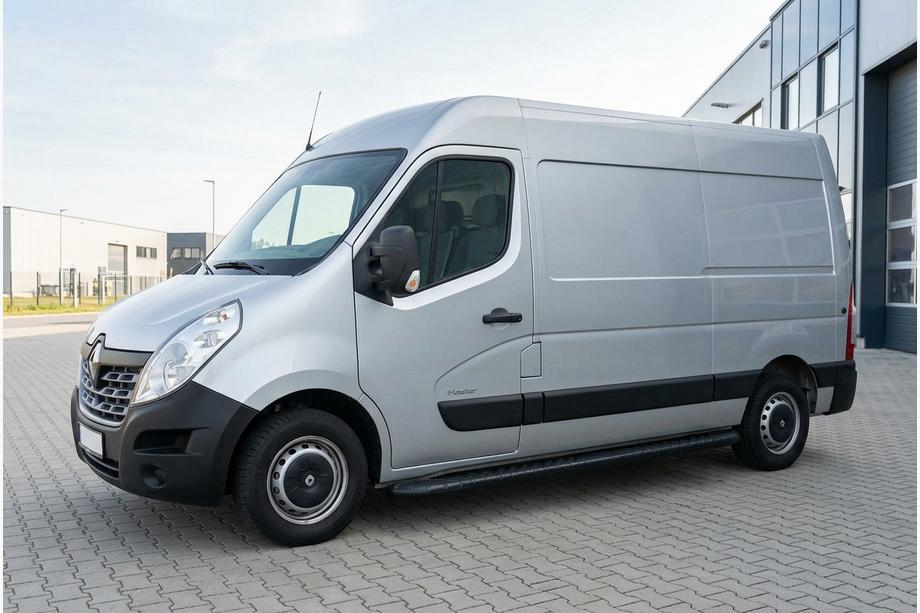Renault Master 2011-2023 Side Steps Bosphorus Black (2 pcs, Aluminum) Image