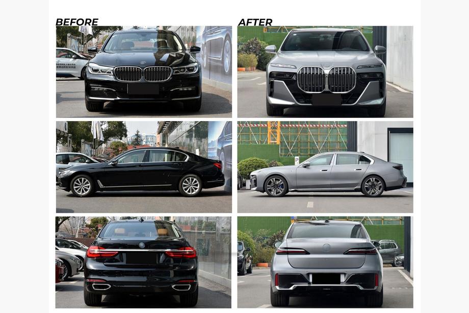 BMW 7 Series G11/G12 2015-2022 Facelift conversion kit for G12 to G70 M760 2025 Photo 2