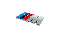 BMW M Badge 85mm x 30mm (Stainless Steel) photo 2