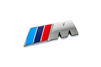 BMW M Badge 85mm x 30mm (Stainless Steel) photo 3