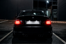 BMW 3 Series E46 1998-2006 CSL-Style V3 Spoiler (for SD, Gloss Black) photo 14