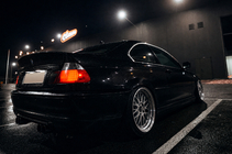 BMW 3 Series E46 1998-2006 CSL-Style V3 Spoiler (for SD, Gloss Black) photo 6