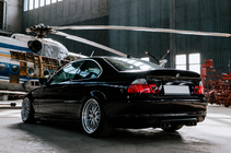 BMW 3 Series E46 1998-2006 CSL-Style V3 Spoiler (for SD, Gloss Black) photo 4