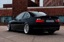 BMW 3 Series E46 1998-2006 CSL-Style V3 Spoiler (for SD, Gloss Black) photo 2