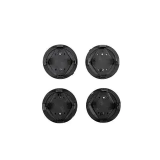 Black wheel center caps 5650v1 (56mm to 50mm, set of 4) photo 4