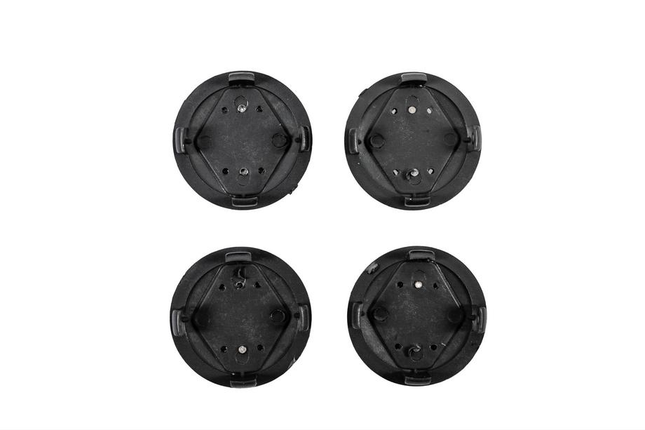 Renault Black wheel center caps 5650v1 (56mm to 50mm, set of 4) Photo 4