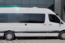 Volkswagen Crafter 2006-2016 Side Bars Black (2 pcs, Stainless Steel) photo 3