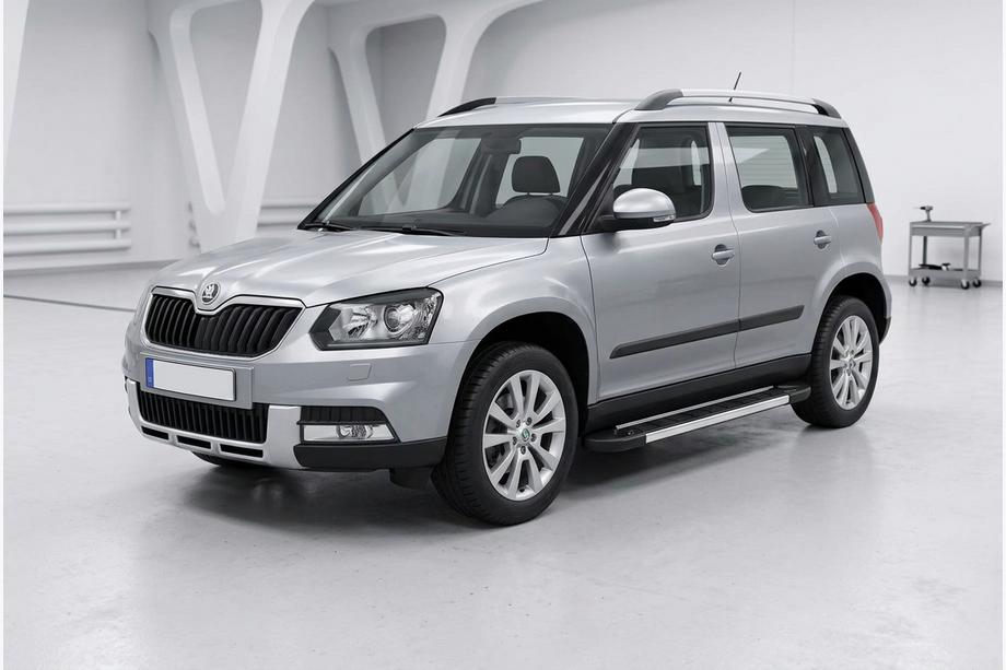 Skoda Yeti 2009-2017 Side Steps RedLine V1 (2 pcs, Aluminum) Image