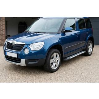Side Steps Line (2 pcs, Aluminum) Skoda Yeti 2009-2017 photo 1