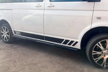 Volkswagen T5 2010-2015 Side Bars Black (2 pcs, stainless steel) photo 12