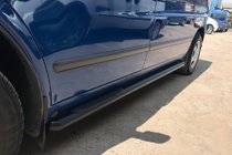 Mercedes Vito W638 1996-2003 Side Bars Black (2 pcs, Stainless Steel) d60 photo 3