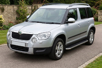 Skoda Yeti 2009-2017 Side Steps Maydos V1 (2 pcs, Aluminum & Stainless Steel) photo 1
