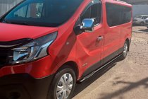 Renault Trafic 2015- Side Bars BB002 Black (2 pcs, Stainless Steel) photo 3