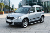 Skoda Yeti 2009-2017 Side Steps Tayga Grey (2 pcs, Aluminum) photo 1