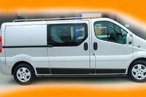 Fiat Talento 2016- Side Bars BB002 Black (2 pcs, Stainless Steel) photo 8