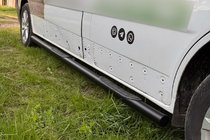 Fiat Talento 2016- Side Bars BB002 Black (2 pcs, Stainless Steel) photo 3