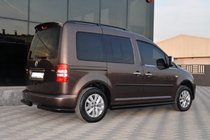Volkswagen Caddy 2020- Side Bars BB001 Black (2 pcs, Stainless Steel) photo 7