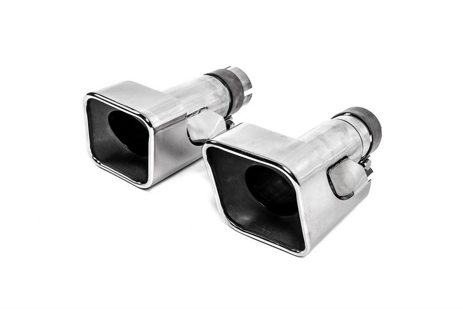 Exhaust Tips Sport V2 (2 pcs, stainless steel) Photo 1