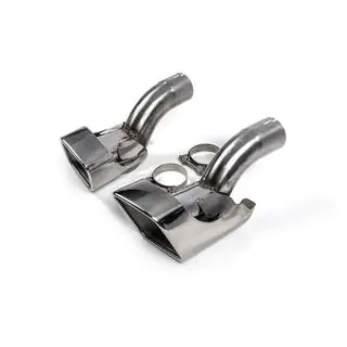 Exhaust Tips Sport V1 (2 pcs, stainless steel) photo 1
