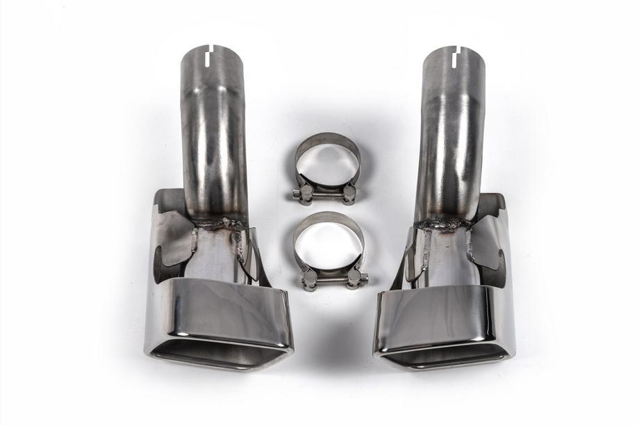 Exhaust Tips Sport V1 (2 pcs, stainless steel) Photo 2