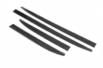 Infiniti QX80 2013-2024 Door moldings (4 pcs, black) photo 2