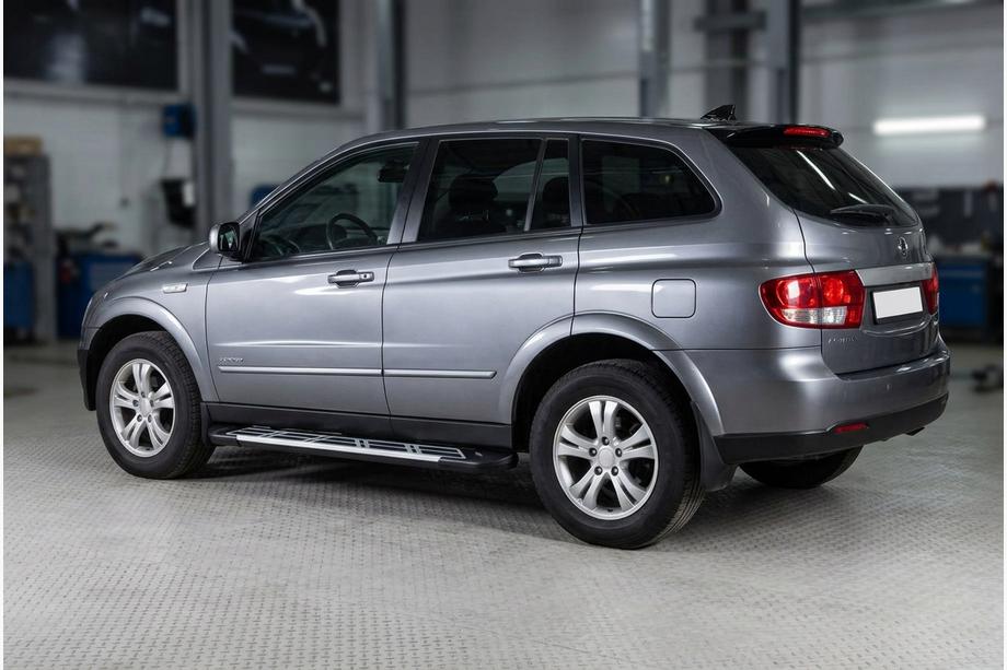 SsangYong Action 2005-2018 Side Steps Sunrise (2 pcs, Aluminum) Image