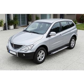 Side Steps Line (2 pcs, Aluminum) SsangYong Action 2005-2018 photo 1