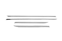 Volkswagen Caddy 2020- Discounted Door Molding Covers (4 pcs, Stainless Steel) photo 1