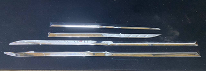 Volkswagen Caddy 2020- Discounted Door Molding Covers (4 pcs, Stainless Steel) photo 2