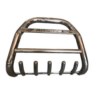 Bull Bar QT012 (Stainless Steel) Mitsubishi Pajero Wagon IV 2006-2021