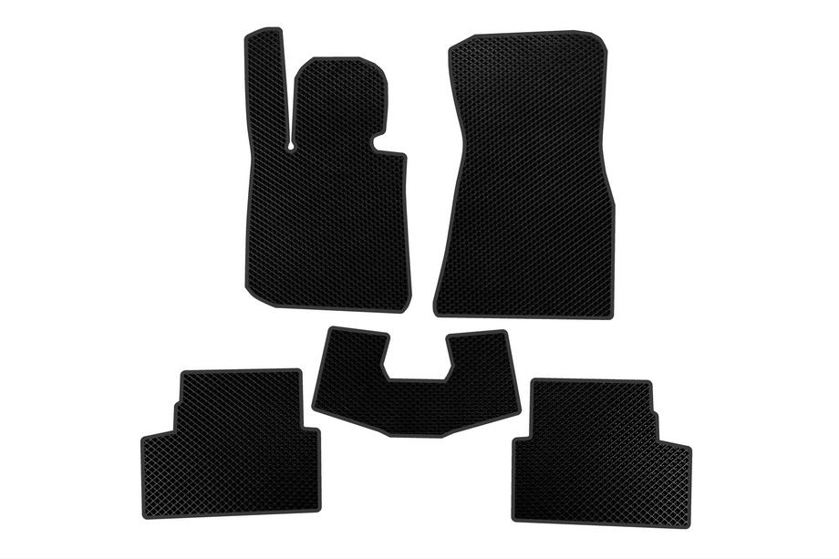BMW 4 Series G22/23/26 2020- EVA floor mats (for i4 G26, black) Image